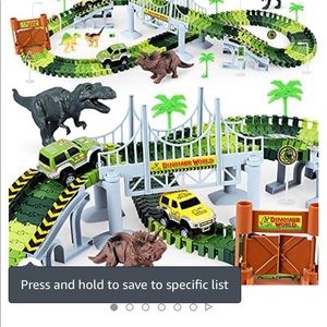 Dinosaur Jeep Track for kids